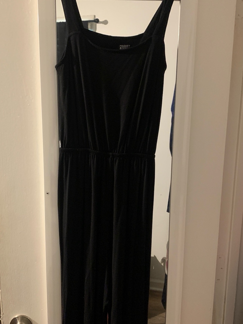 Market & Spruce Black Jumpsuit